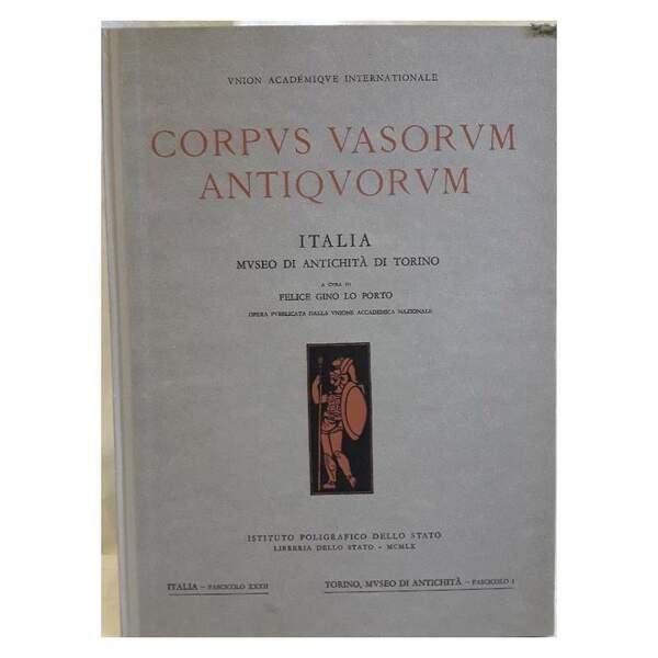 CORPUS VASORUM ANTIQUORUM-ITALIA MUSEO DI ANTICHITA' DI TORINO(1960) | Immagine Gallery 1