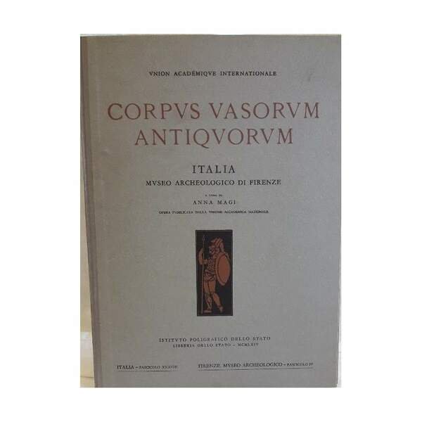 CORPUS VASORUM ANTIQUORUM-ITALIA MUSEO ARCHEOLOGICO DI FIRENZE(1964) | Immagine principale