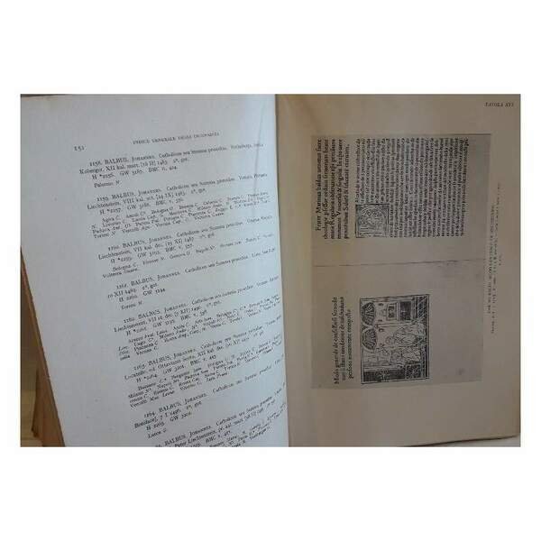 INDICE GENERALE DEGLI INCUNABOLI DELLE BIBLIOTECHE D'ITALIA-VOL I- (1953) | Immagine Gallery 5