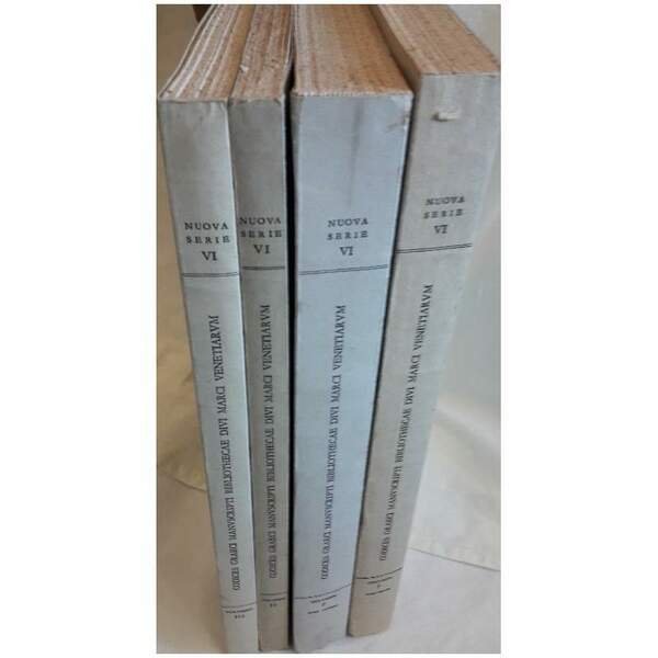 CODICES GRAECI MANUSCRIPTI BIBLIOTHECAE DIVI MARCI VENETIARUM-4 VOLL.(1972/1973)