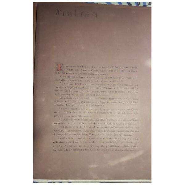 ALBUM RICORDO DELLA LXVI ESPOSIZIONE 1895-96 ROMA(1895) | Immagine Gallery 2