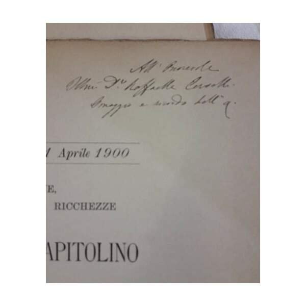CAPITOLIUM- TUTTE LE ROVINE...TEMPIO DI GIOVE CAPITOLINO....PALUDI D'OSTIA(1900) | Immagine Gallery 4