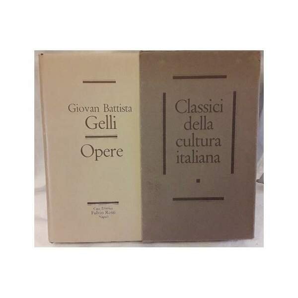 GIOVAN BATTISTA GELLI-OPERE(1970)