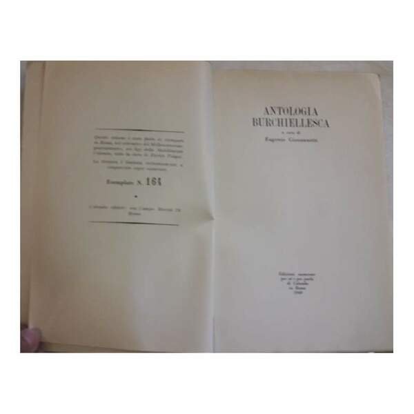 ANTOLOGIA BURCHIELLESCA( 1949) | Immagine Gallery 5