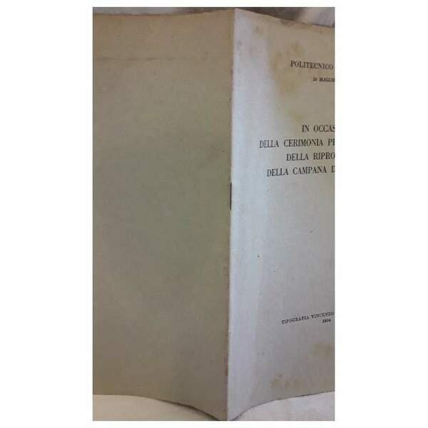 IN OCASIONE DELLA CERIMONIA PER LA CONSEGNA DELLA RIPRODUZIONE DELLA …