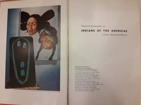 INDIANS OF THE AMERICAS-A COLOR -ILLUSTRATED RECORD