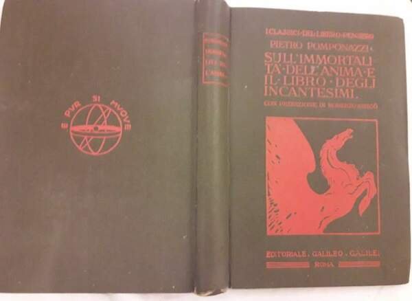TRATTATO SULL'IMMORTALITA' DELL'ANIMA-IL LIBRO DEGLI INCANTESIMI(1914)