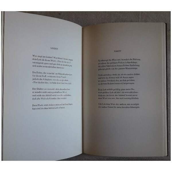 SHAKESPEARES SONETTE-NACHDICHTUNG VON KARL KRAUS(1964)