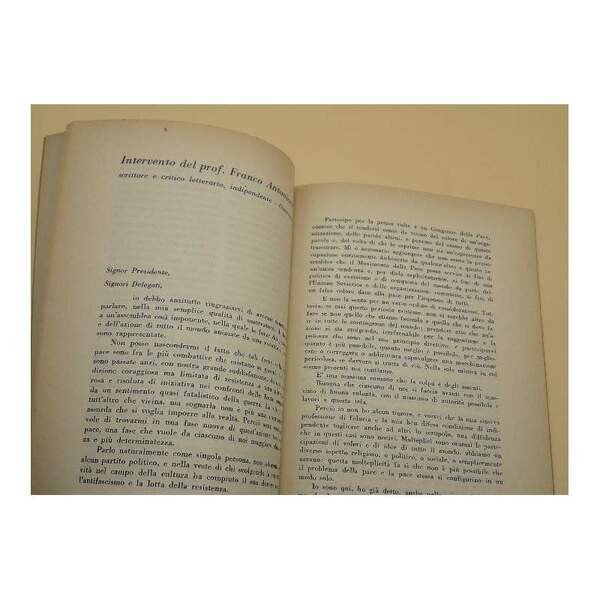 LA DELEGAZIONE ITALIANA ALLA ASSEMBLEA MONDIALE DELLE FORZE PACIFICHE(1955)