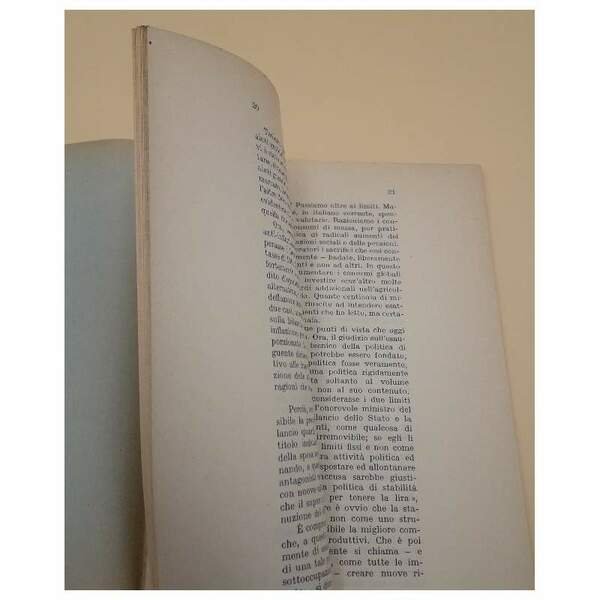 PER UNA MODERNA POLITICA ECONOMICA E FINANZIARIA LIBERALE( 1953)