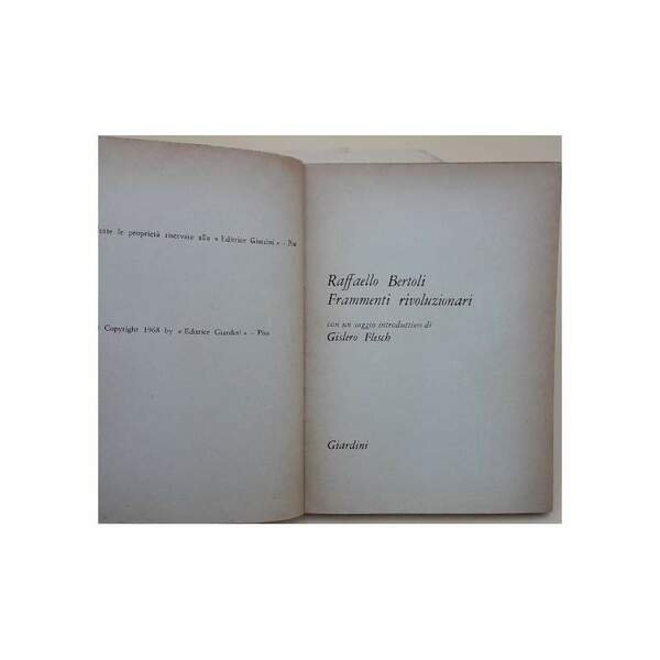 FRAMMENTI RIVOLUZIONARI(1968)