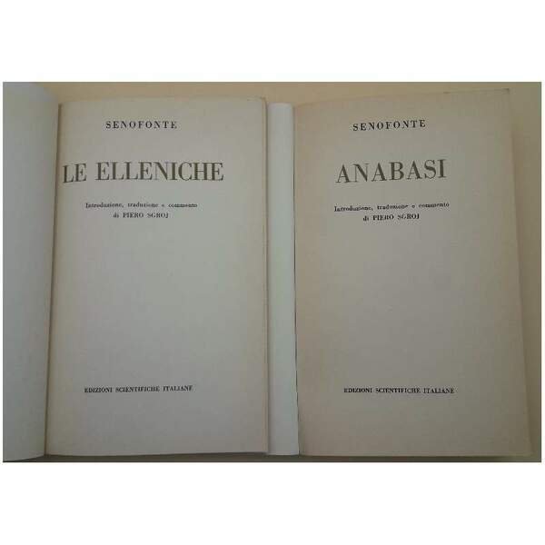 LE ELLENICHE/ANABASI-2 VOLL.(1968)