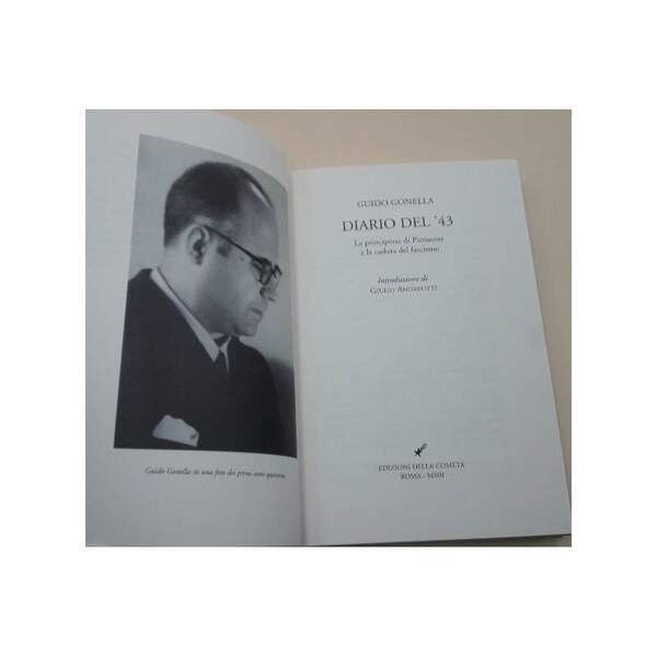 DIARIO DEL '43 LA PRINCIPESSA DI PIEMONTE E LA CADUTA …