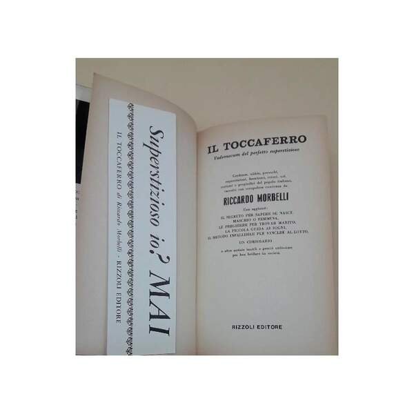 IL TOCCAFERRO-VADEMECUM DEL PERFETTO SUPERSTIZIOSO(1966)
