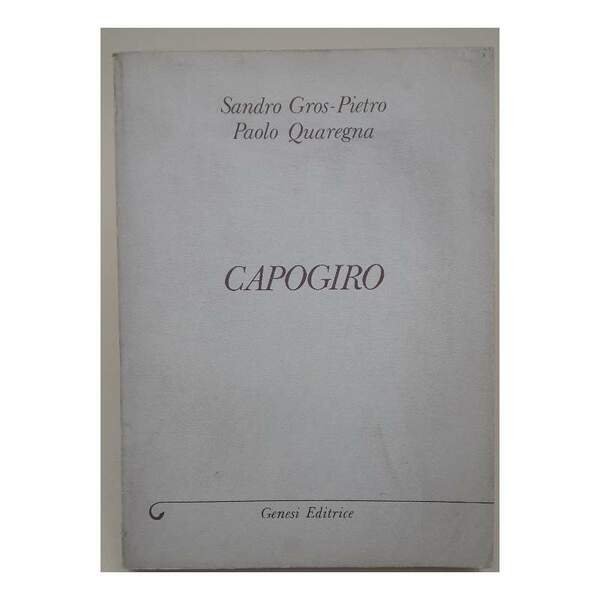 CAPOGIRO-SCENEGGIATURA CINEMATOGRAFICA( 1988)