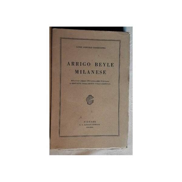 ARRIGO BEYLE MILANESE (1942)