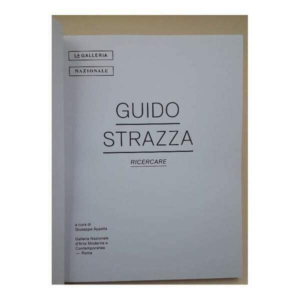 GUIDO STRAZZA-RICERCARE( 2017)
