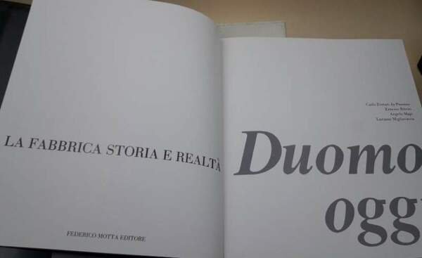 DUOMO OGGI- la fabbrica storia e realta'( 1986)