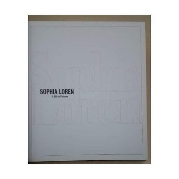 SOPHIA LOREN-A LIFE IN PICTURES(2008)