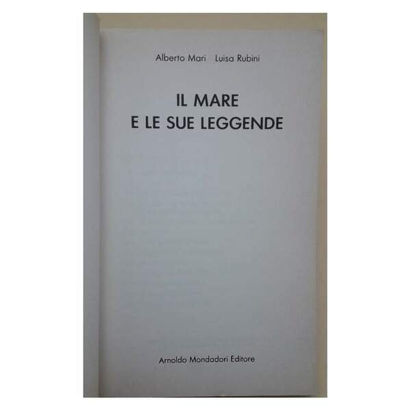 IL MARE E LE SUE LEGGENDE(1987)