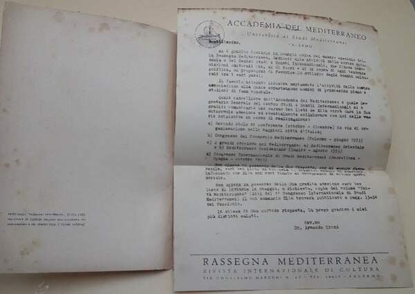 L'ACCADEMIA DEL MEDITERRANEO(1951/53)