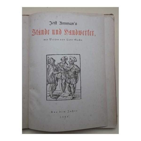 JOST AMMAN'S STANDE UND HANDWERKER(1923)