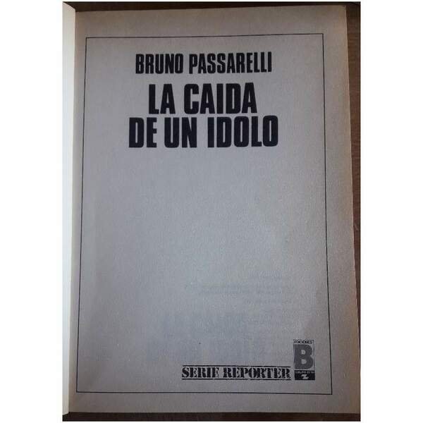 LA CAIDA DE UN IDOLO(1991)