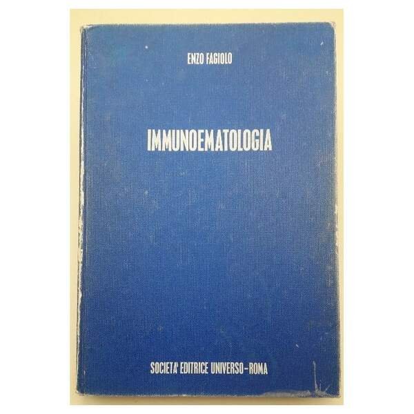 IMMUNOEMATOLOGIA- teoria e tecniche sierologiche(1979)