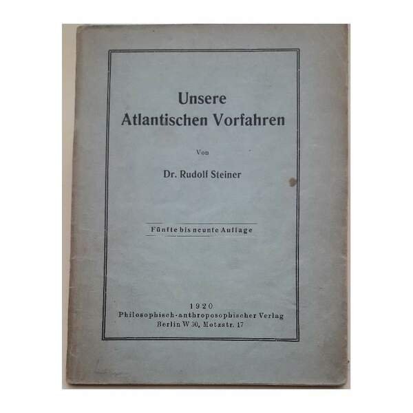 UNSERE ATLANTISCHEN VORFAHREN(1920)