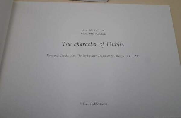 THE CHARACTER OF DUBLIN (1988)