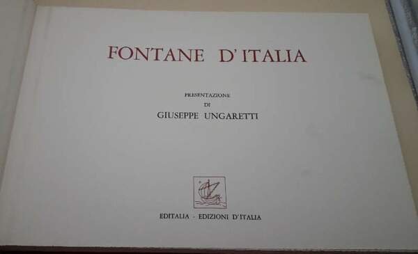 FONTANE D'ITALIA(1967)