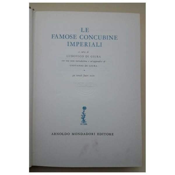 LE FAMOSE CONCUBINE IMPERIALI(1958)