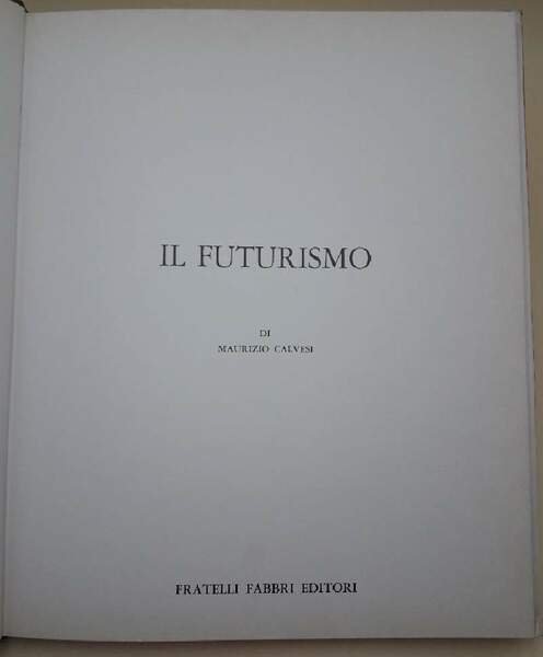 IL FUTURISMO(1970)