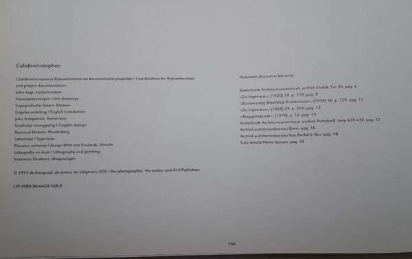 DE KUNSTWERKEN VON RIJKSWATERSTAAT(1993)