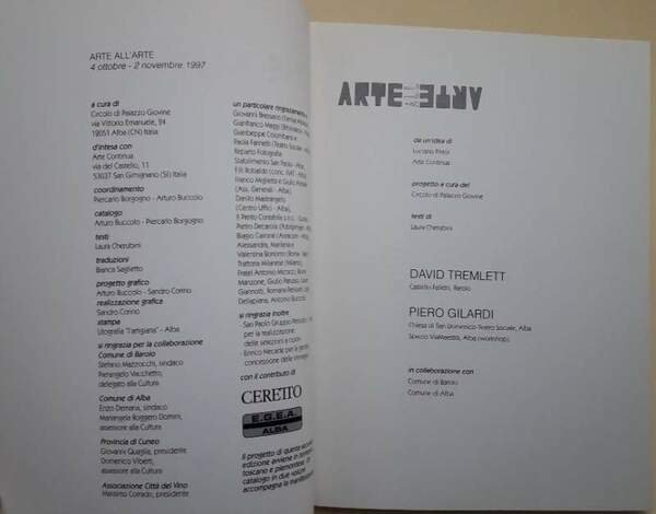 ARTE ALL'ARTE(1997)