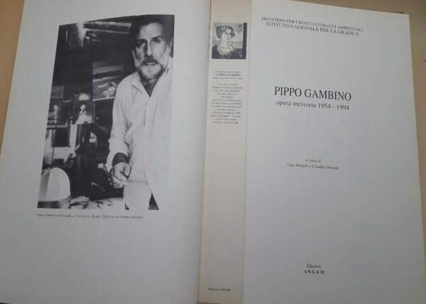 PIPPO GAMBINO- OPERA INCISORIA 1954-1994( 1995)
