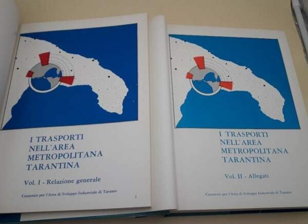 I TRASPORTI NELL'AREA METROPOLITANA TARANTINA-2 VOLL.(1977)