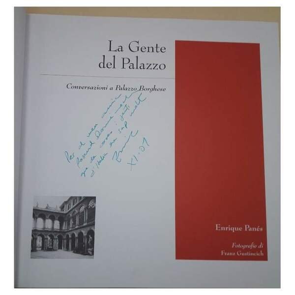 LA GENTE DEL PALAZZO-CONVERSAZIONI A PALAZZO BORGHESE(2000)
