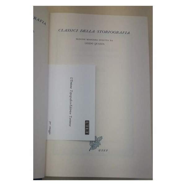 STORIA D'ITALIA E ALTRI SCRITTI EDITI E INEDITI DI CESARE …