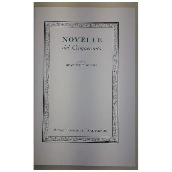 NOVELLE DEL CINQUECENTO(1976)