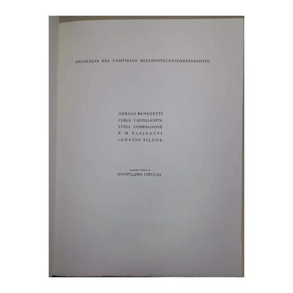 CAMPIELLO 1968-ANTOLOGIA