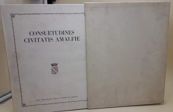 CONSUETUDINES CIVITATIS AMALFIE(1979)