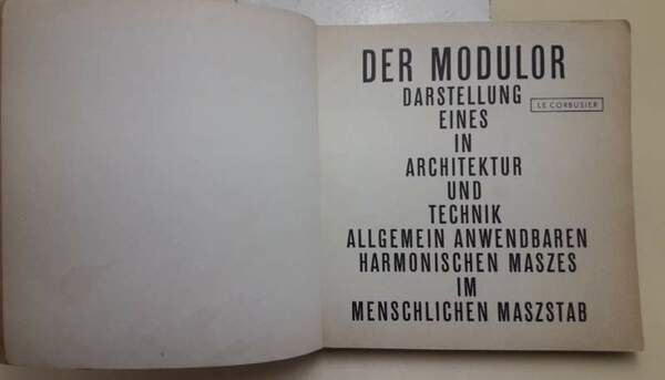 DER MODULOR(1953)