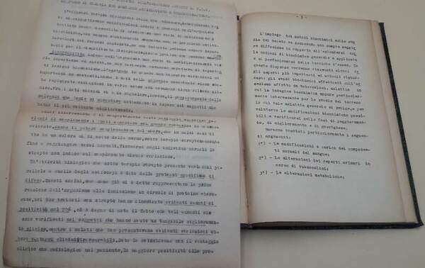 BIOCHIMICA DELL'ORGANISMO AFFETTO DA TUBERCOLOSI(1951)