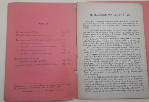 CHI SIAMO E COSA VOGLIAMO(1969)