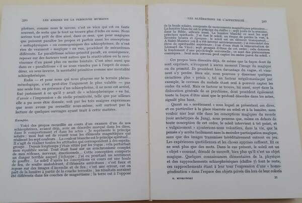 TRAITE' DE PSYCHOPATHOLOGIE(1966)