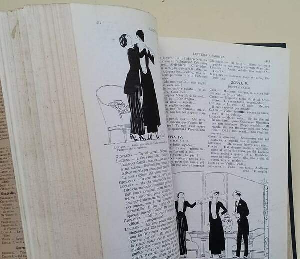 LA LETTURA-RIVISTA MENSILE DEL CORRIERE DELLA SERA-ANNO XV-(1915)