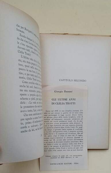 GLI ULTIMI ANNI DI CLELIA TROTTI(1955)