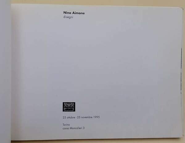 NINO AIMONE- DISEGNI(1995)