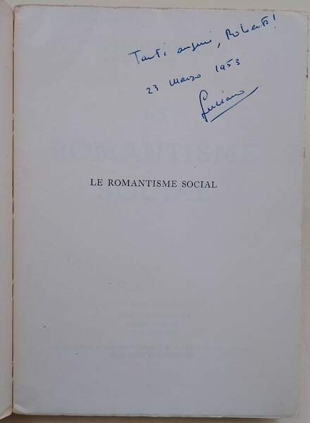LE ROMANTISME SOCIAL(1944)